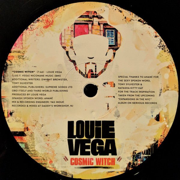 Louie Vega - Cosmic Witch / A Place Where We Can All Be Free Vinyl
