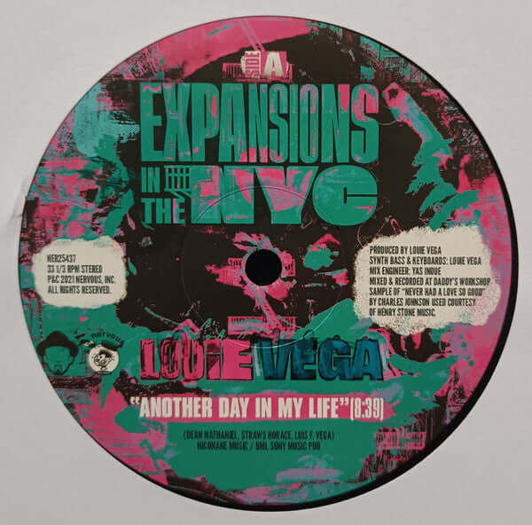 Louie Vega - Expansions In The NYC - Another Day In My Life Vinyl