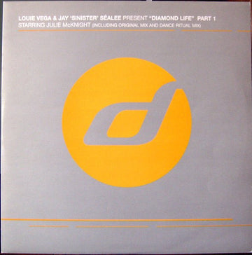 Louie Vega & Jay 'Sinister' Séalee Starring Julie McKnight - Diamond Life (Part 1) Vinyl Vinly Record
