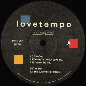 lovetempo - lovetempo EP Vinyl Vinly Record