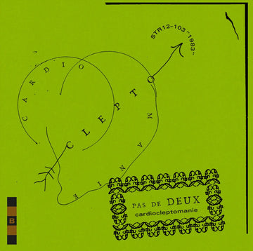 Luc Van Acker / Pas De Deux - The Fear In My Heart / Cardiocleptomanie Vinyl Vinly Record