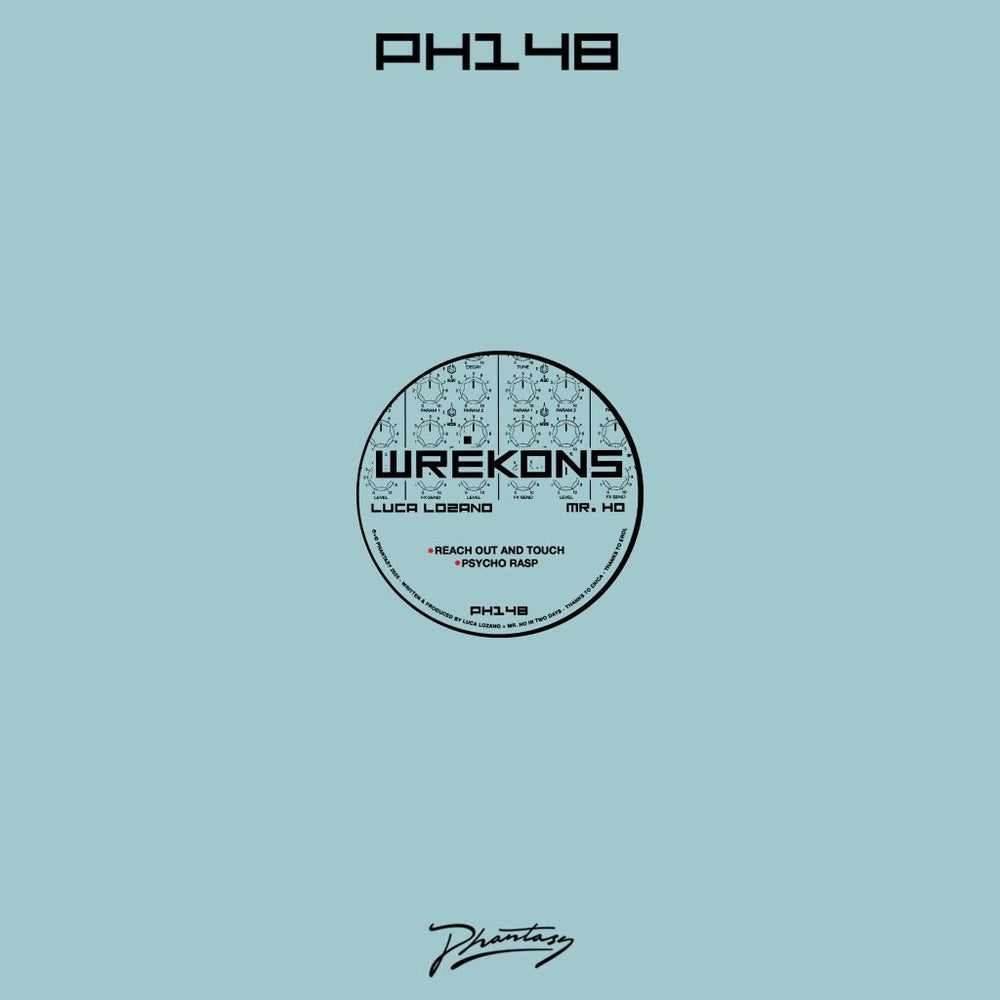 Luca Lozano, Mr. Ho - WREKONS EP (Ltd. 300 Copies) Vinyl