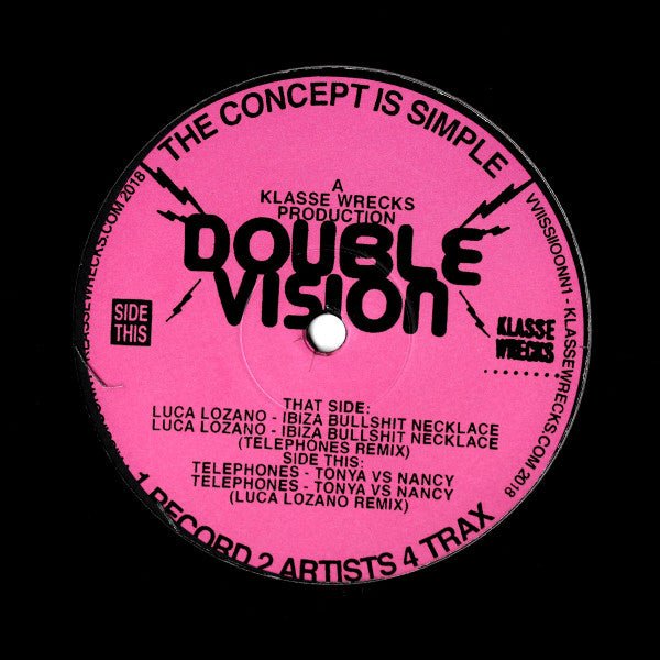 Luca Lozano, Telephones - Double Vision EP Vinyl