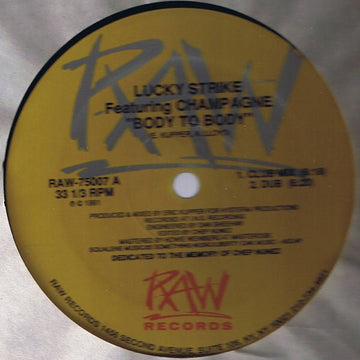 Lucky Strike Featuring Champagne - Body To Body Vinyl Vinly Record