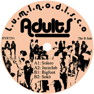 Luminodisco - Adults EP Vinyl Vinly Record