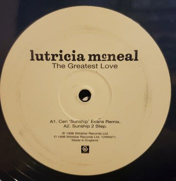 Lutricia McNeal - The Greatest Love Vinyl Vinly Record