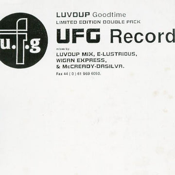 LuvDup - Goodtime Vinyl Vinly Record