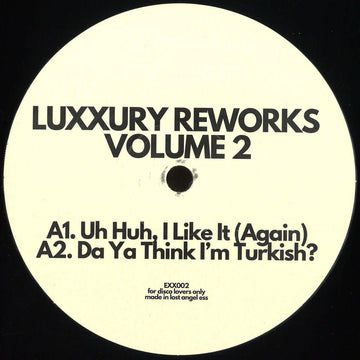 Luxxury - Reworks Volume 2 Vinyl Vinly Record