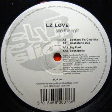 LZ Love - See The Light Vinyl Vinly Record
