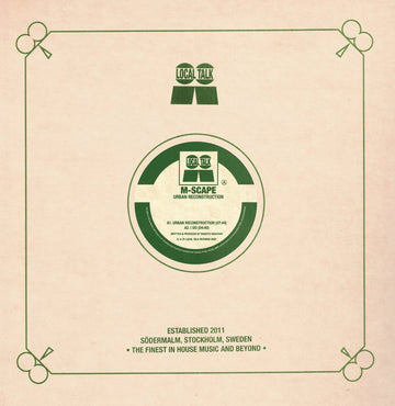 M - Scape - Urban Reconstruction EP Vinyl Vinly Record