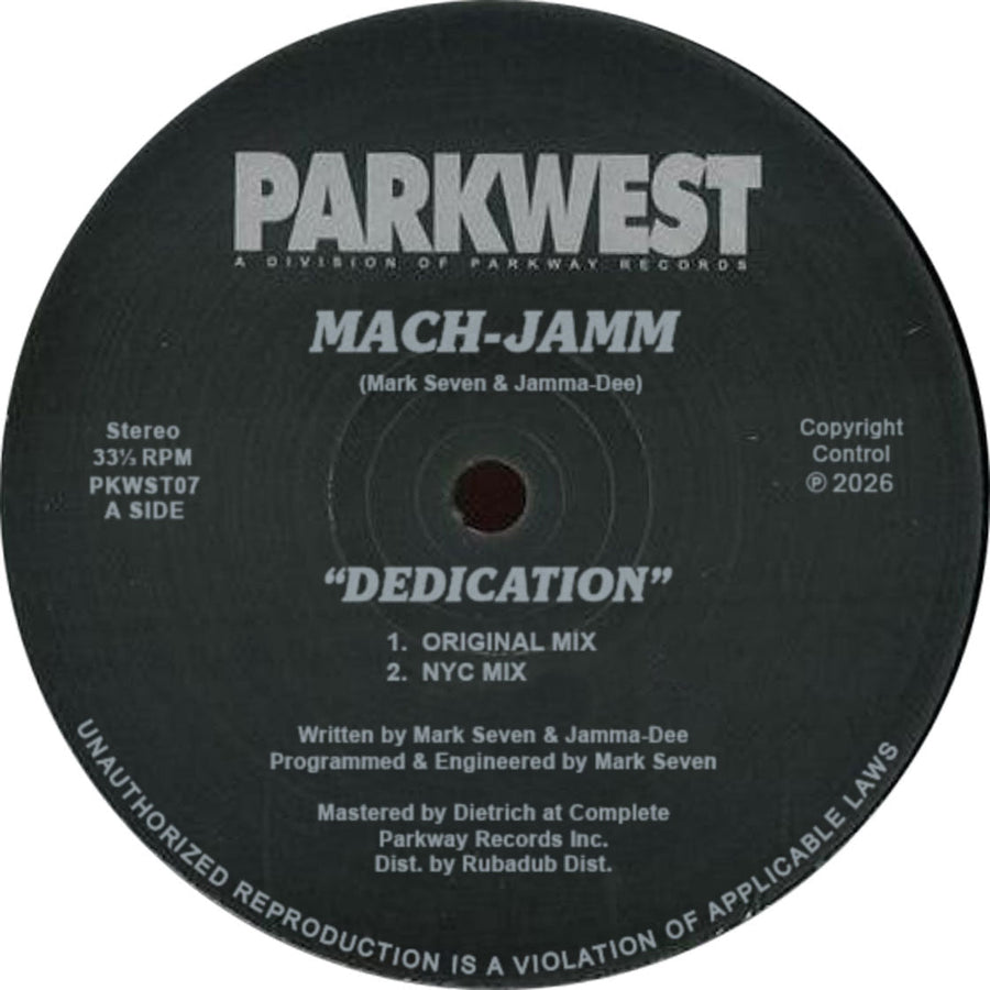 Mach-Jamm - Dedication