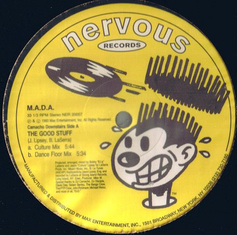 M.A.D.A. - The Good Stuff / I'll Let You Know Vinyl