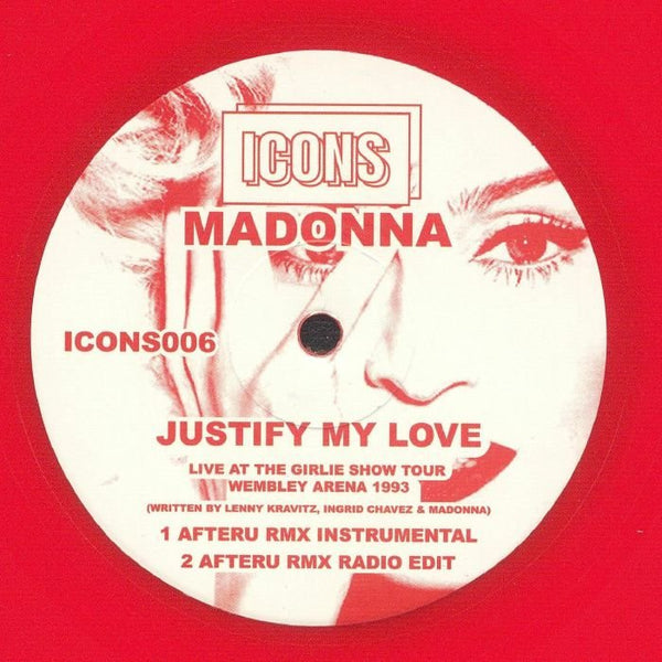 Madonna - Justify My Love (Afteru Remixes) Vinyl