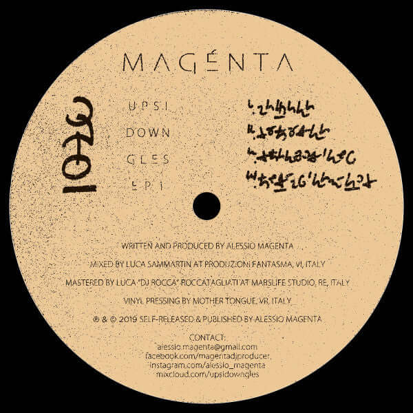 Magenta - UPSIDOWNGLES EP 1 Vinyl
