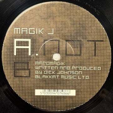 Magik J - Afromagik Vinyl Vinly Record