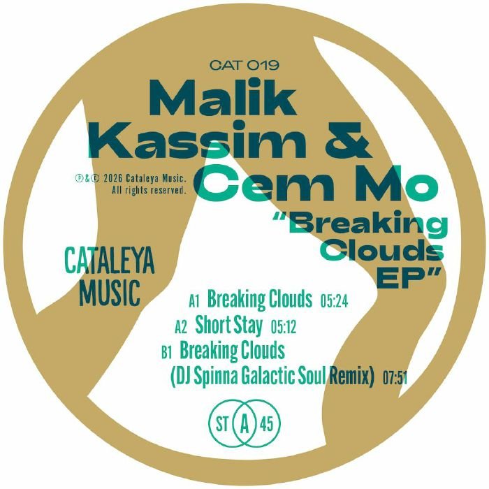 Malik Kassim & Cem Mo - Breaking Clouds EP Vinyl