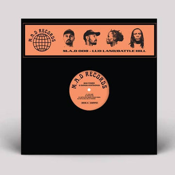Man Power & Rapasa Nyatrapasa - Luo Land / Battle Hill Vinyl Vinly Record