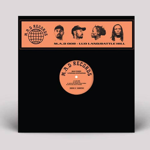 Man Power & Rapasa Nyatrapasa - Luo Land / Battle Hill Vinyl - Vinyl Record