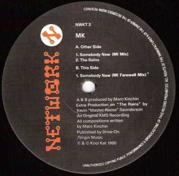 Marc Kinchen - Somebody New / The Rains Vinyl Vinly Record