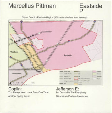 Marcellus Pittman - Eastside EP Vinyl Vinly Record