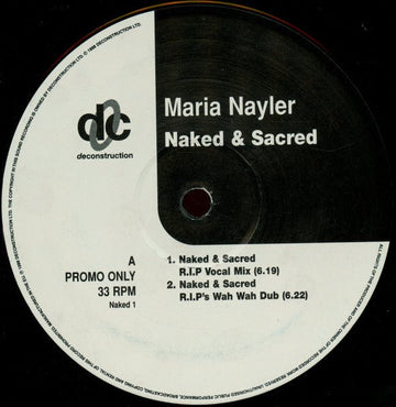 Maria Nayler - Naked & Sacred Vinyl Vinly Record