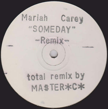 Mariah Carey - Someday (Remix) Vinyl Vinly Record