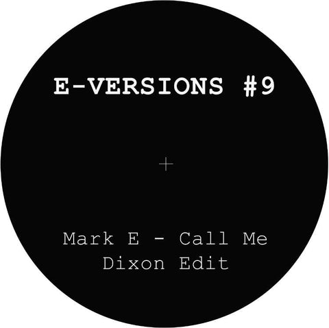 Mark E - E - Versions 9 Vinyl - Vinyl Record