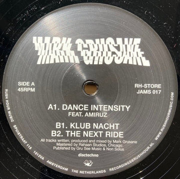 Mark Grusane - Dance Intensity Vinyl Vinly Record