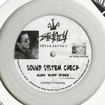 Mark Ryder - Sound System Check Vinyl Vinly Record