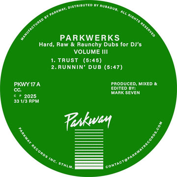 Mark Seven - Parkwerks Volume 3 Vinyl Vinly Record