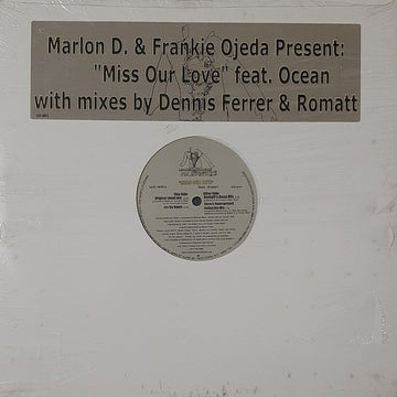Marlon D. & Frankie Ojeda Feat. Ocean - Miss Our Love Vinyl Vinly Record