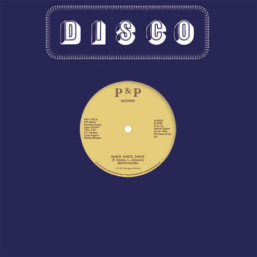 Marta Acuna - Dance, Dance, Dance Vinyl