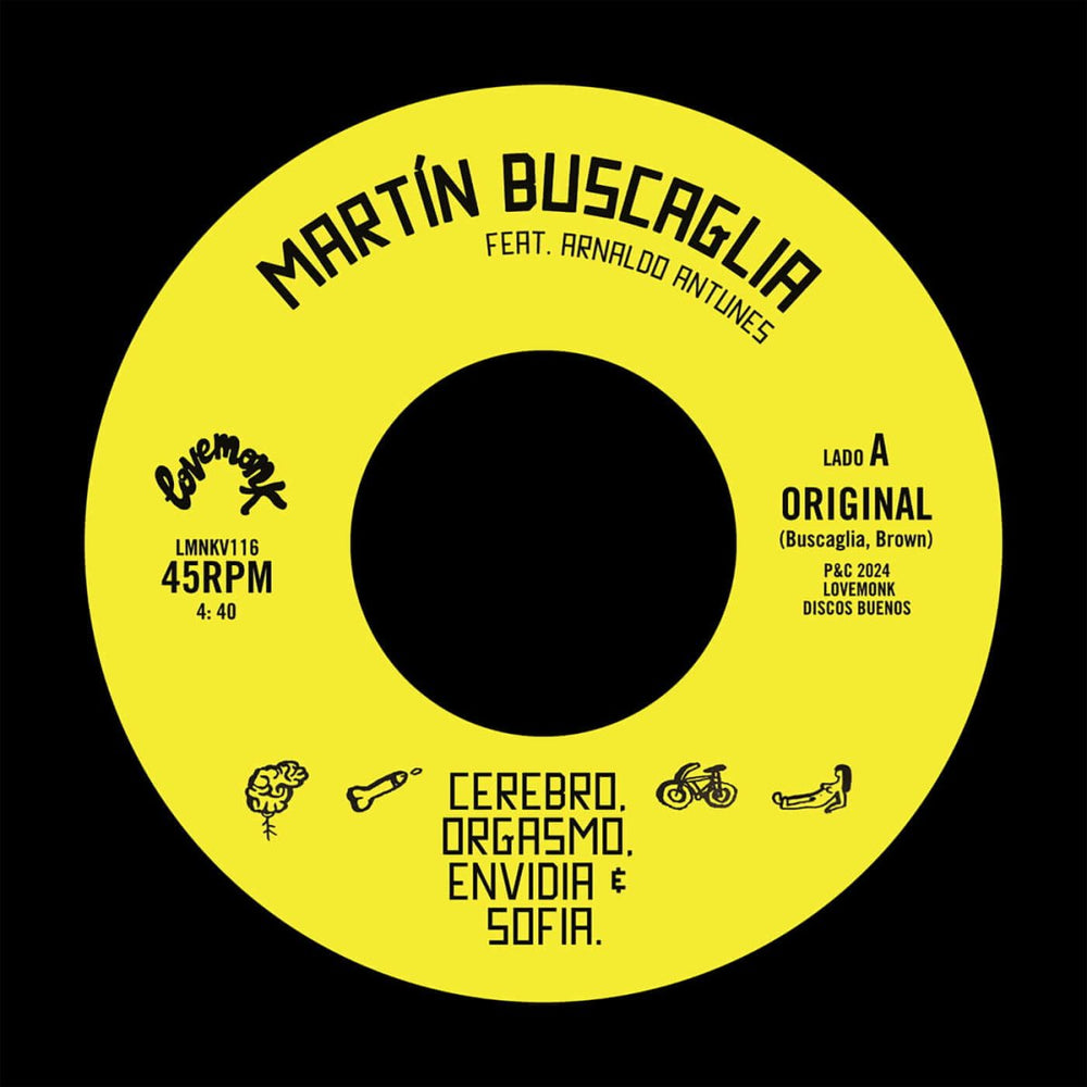 Martin Buscaglia - Cerebro, Orgasmo, Envidia & Sofía Vinyl