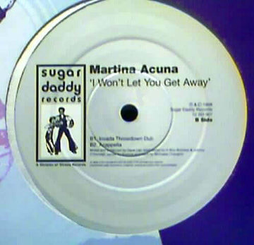 Martina Acuna - I Won't Let You Get Away Vinyl Vinly Record
