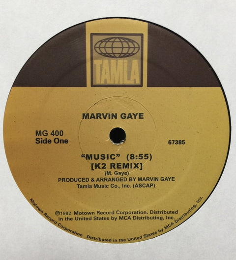 Marvin Gaye - Music (K2 Remix) Vinyl - Vinyl Record