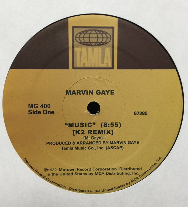 Marvin Gaye - Music (K2 Remix) Vinyl