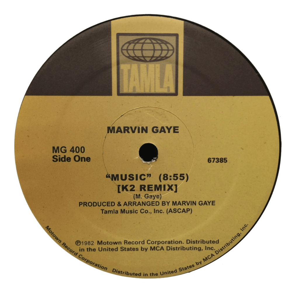 Marvin Gaye - Music (K2 Remix) Vinyl