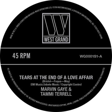 Marvin Gaye / Tammi Terrell / Kim Weston - Tears At The End Of A Love Affair / Just Too Much To Hope For Vinyl Vinly Record