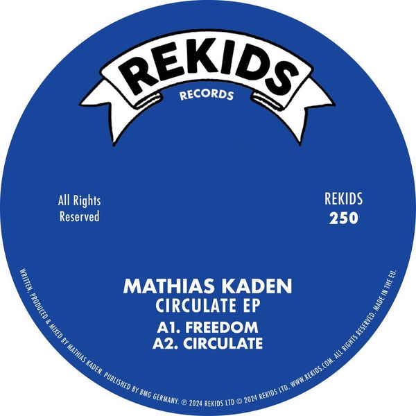 Mathias Kaden - Circulate EP Vinyl
