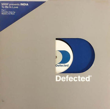 MAW Presents India - To Be In Love Vinyl Vinly Record