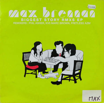 Max Brennan - Biggest Story Rmxs EP Vinyl Vinly Record