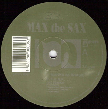 Max The Sax - Manha De Brasil Vinyl Vinly Record
