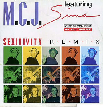 M.C.J. Featuring Sima - Sexitivity (Remix) Vinyl Vinly Record
