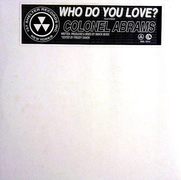 Mentalinstrum Presents Colonel Abrams - Who Do You Love? Vinyl Vinly Record
