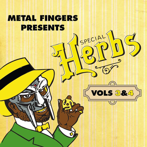 MF Doom - Metal Fingers Presents: Special Herbs Vol 3 & 4 Vinyl - Vinyl Record
