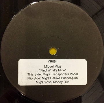 Miguel Migs - Find What's Mine Vinyl Vinly Record