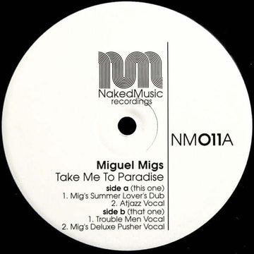 Miguel Migs - Take Me To Paradise Vinyl Vinly Record