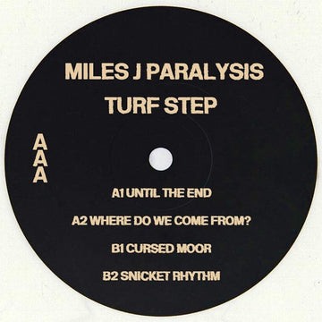 Miles J. Paralysis - Turf Step EP Vinyl Vinly Record