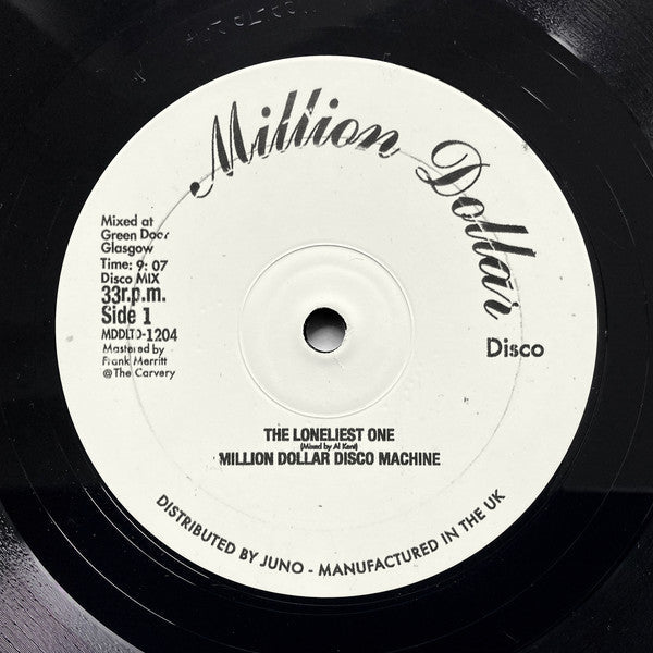 Million Dollar Disco Machine - The Loneliest One Vinyl