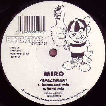 Miro - Spaceman Vinyl Vinly Record
